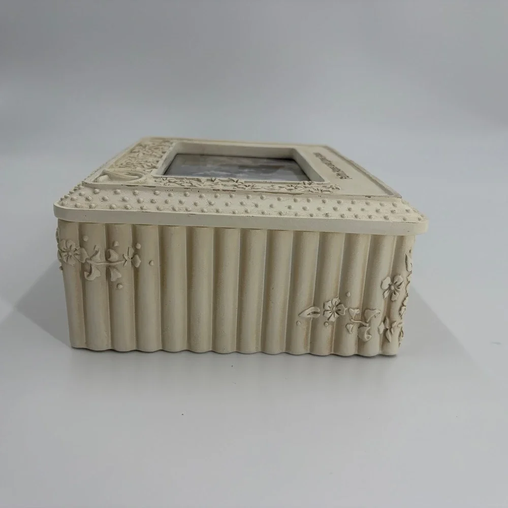 Faith Hope Love Abide‎ 6x4 Photo Frame Keepsake Box Wedding Gift Decor